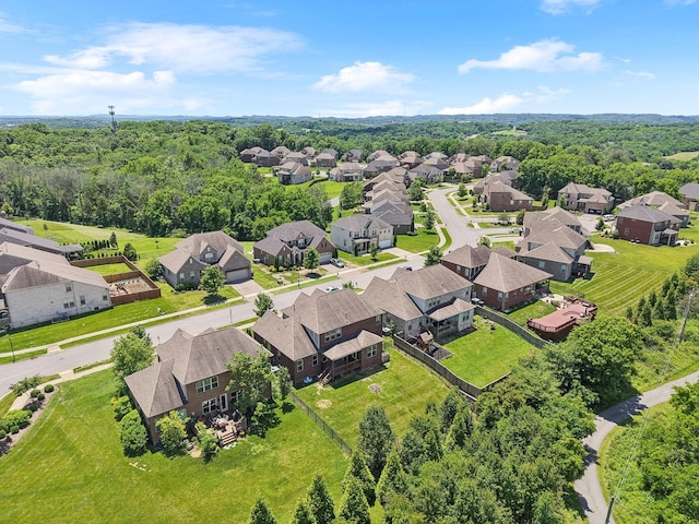 743 Burgess Dr, Goodlettsville, TN 37072 - aerial perspective of suburban area