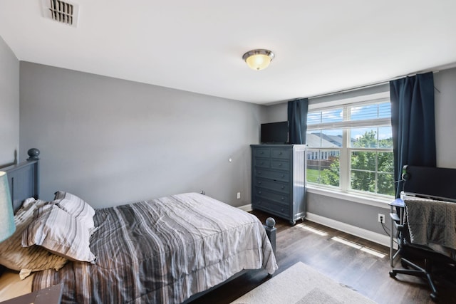 743 Burgess Dr, Goodlettsville, TN 37072 - bedroom with dark wood-style flooring and baseboards