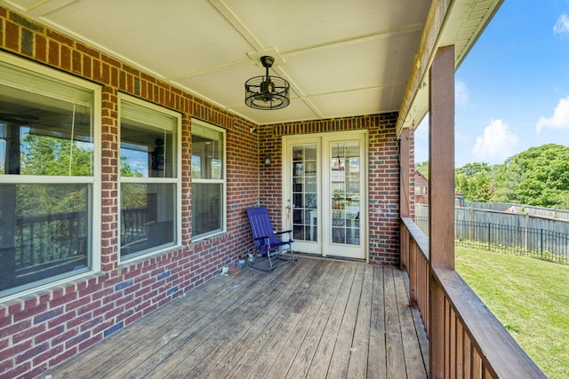 743 Burgess Dr, Goodlettsville, TN 37072 - view of wooden deck