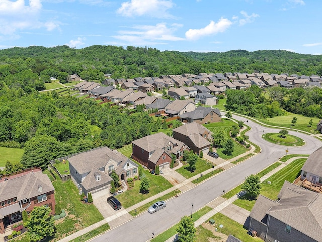 743 Burgess Dr, Goodlettsville, TN 37072 - aerial view of residential area with a forest