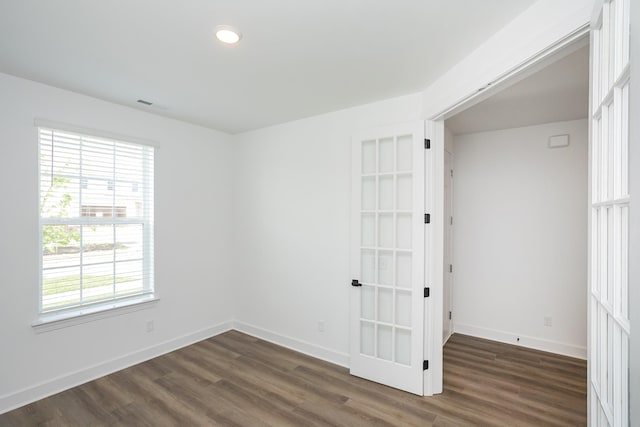 124 W Cassa Way, Mount Juliet, TN 37122 - spare room featuring healthy amount of natural light, dark wood-style flooring, baseboards, and recessed lighting