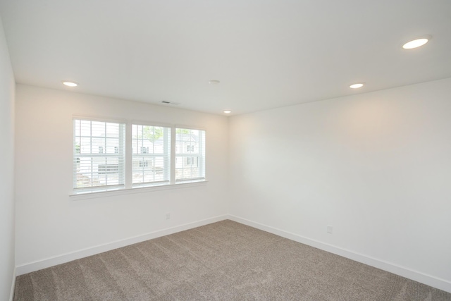 124 W Cassa Way, Mount Juliet, TN 37122 - carpeted spare room featuring recessed lighting and baseboards