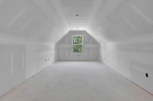 7585 Peytons Rise Way Lot # 29, Georgetown, TN 37336 - additional living space featuring vaulted ceiling and concrete flooring