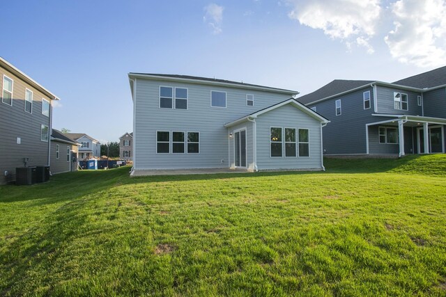 128 W Cassa Way, Mount Juliet, TN 37122 - rear view of property with a lawn and a patio
