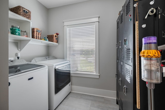 7112 Pepper Tree Cir, Fairview, TN 37062 - washroom featuring washer and dryer and baseboards