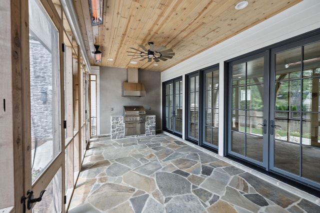 304 Berry Cir, Franklin, TN 37064 - sunroom / solarium with french doors and plenty of natural light