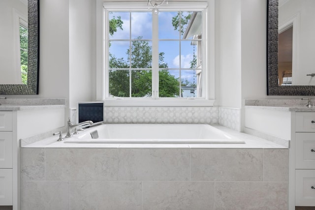 304 Berry Cir, Franklin, TN 37064 - full bath with vanity and a bath