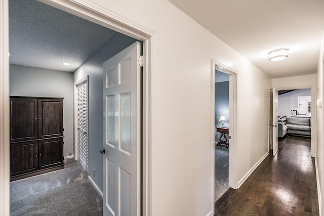 116 Jackson Ln, Hendersonville, TN 37075 - hallway with baseboards and dark wood-style flooring
