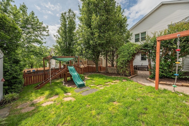 1119 Hudson Ln, Franklin, TN 37067 - view of yard featuring a playground