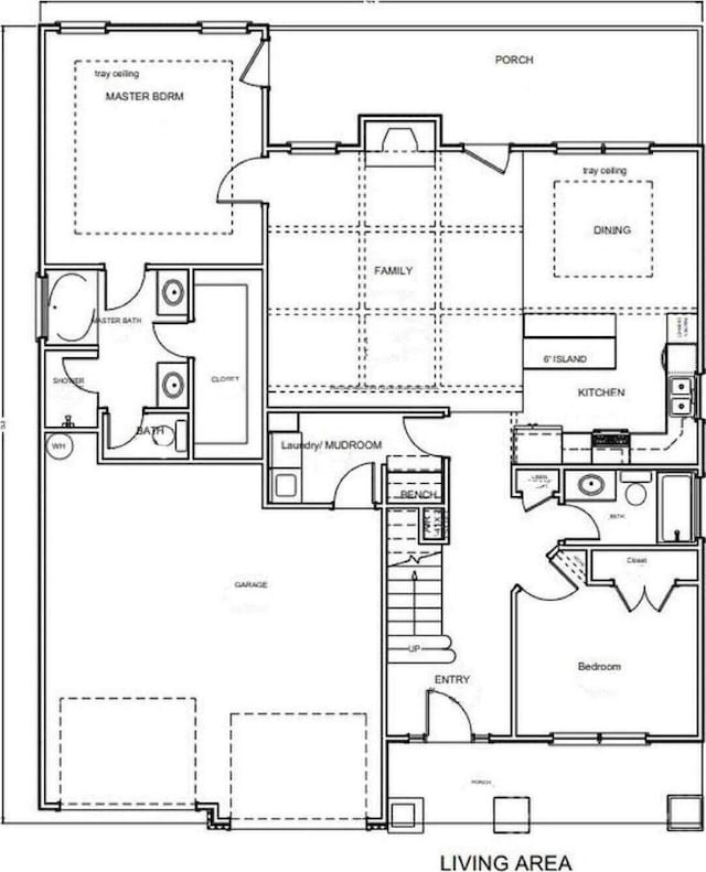 7388 Peytons Rise Way Lot # 48, Georgetown, TN 37336 - room layout
