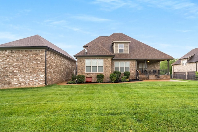 117 Brixton Rdg, Lebanon, TN 37087 - back of house with brick siding and roof with shingles