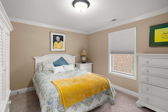 117 Brixton Rdg, Lebanon, TN 37087 - bedroom featuring carpet floors, ornamental molding, and baseboards