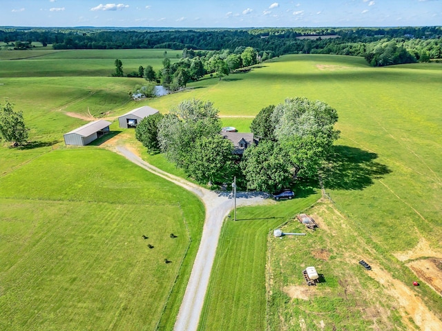 1800 Old Highway 52, Lafayette, TN 37083 - aerial view of sparsely populated area featuring a pastoral area