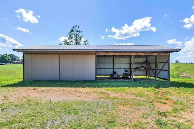 1800 Old Highway 52, Lafayette, TN 37083 - view of pole building featuring a lawn