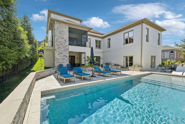 424 Wild Elm St, Franklin, TN 37064 - view of pool with a patio