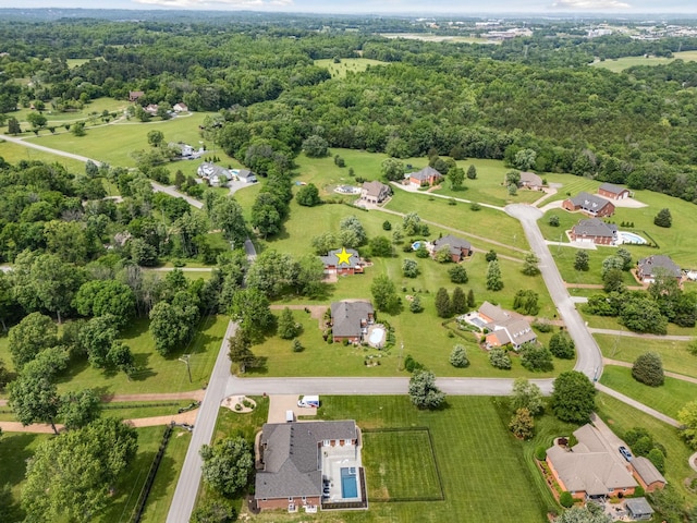 1417 Guill Rd, Mount Juliet, TN 37122 - drone / aerial view of a forest