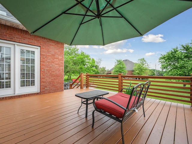 1417 Guill Rd, Mount Juliet, TN 37122 - view of deck
