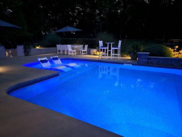 4043 Old Light Cir, Arrington, TN 37014 - view of swimming pool featuring a patio area