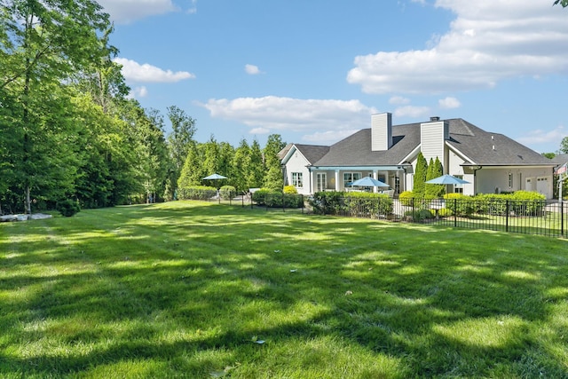 4043 Old Light Cir, Arrington, TN 37014 - view of yard