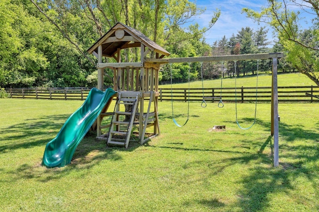 3285 Blazer Rd, Franklin, TN 37064 - view of jungle gym featuring view of wooded area