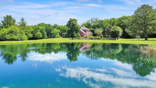 3285 Blazer Rd, Franklin, TN 37064 - water view featuring a forest