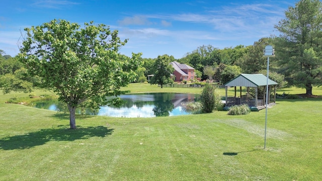 3285 Blazer Rd, Franklin, TN 37064 - water view with a gazebo