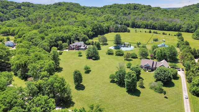 3285 Blazer Rd, Franklin, TN 37064 - drone / aerial view of a heavily wooded area