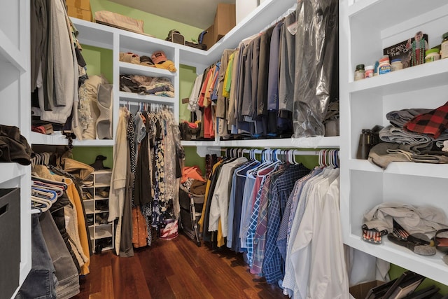 3285 Blazer Rd, Franklin, TN 37064 - walk in closet featuring wood finished floors