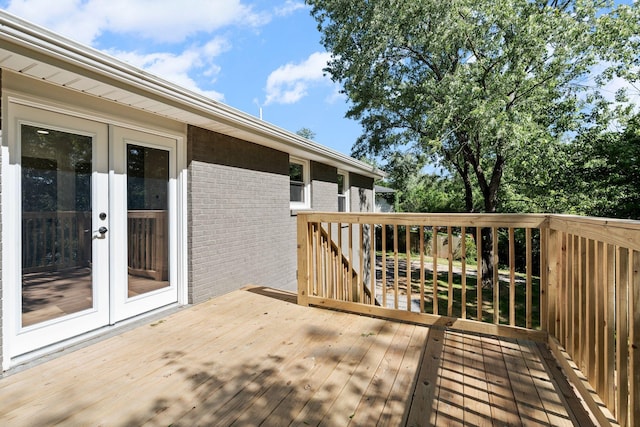 104 Dolphus Dr, Hendersonville, TN 37075 - deck featuring french doors