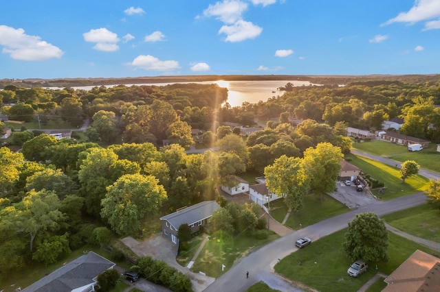 104 Dolphus Dr, Hendersonville, TN 37075 - aerial overview of property's location featuring a heavily wooded area