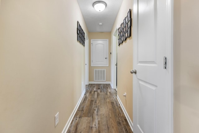 1710 Collins Hollow Rd, Lewisburg, TN 37091 - hallway with dark wood-type flooring and baseboards