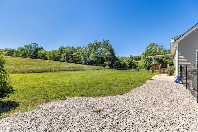 1710 Collins Hollow Rd, Lewisburg, TN 37091 - view of yard featuring a wooden deck