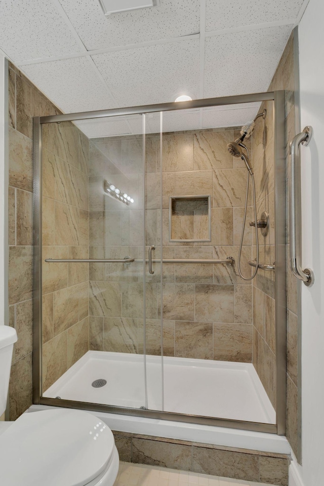 6666 Brookmont Ter Unit 307, Nashville, TN 37205 - full bathroom with toilet and a shower stall