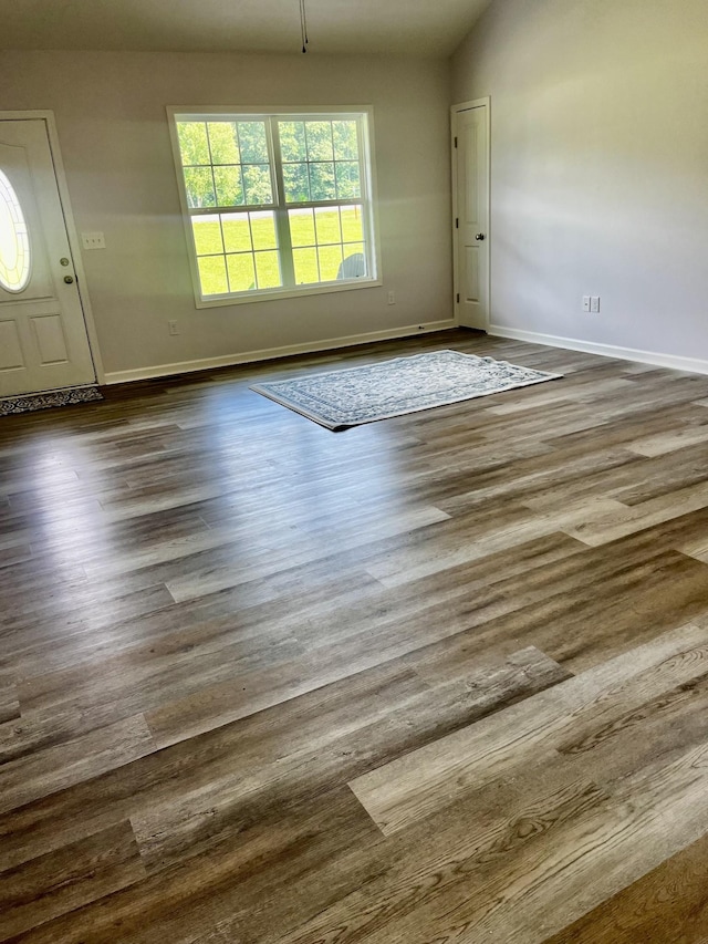 1161 Honey Ln, Estill Springs, TN 37330 - foyer entrance featuring dark wood-type flooring