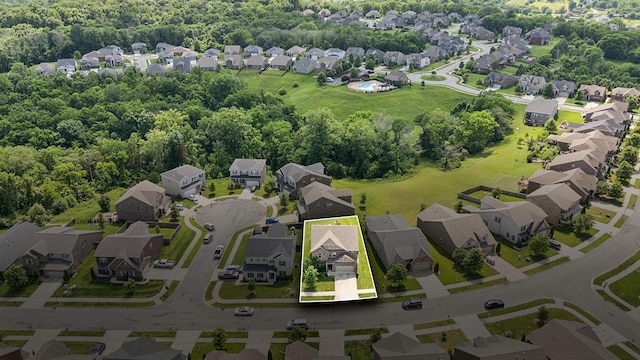 633 Fall Creek Cir, Goodlettsville, TN 37072 - aerial view of property's location featuring nearby suburban area