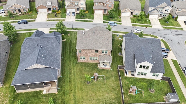 633 Fall Creek Cir, Goodlettsville, TN 37072 - aerial perspective of suburban area