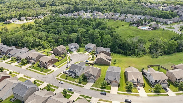 633 Fall Creek Cir, Goodlettsville, TN 37072 - aerial view of property's location featuring nearby suburban area