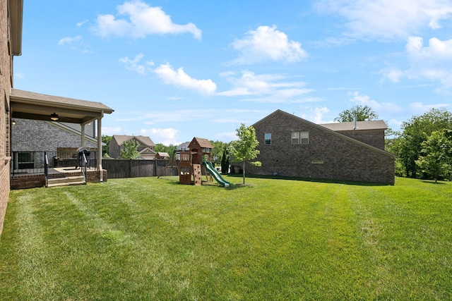 633 Fall Creek Cir, Goodlettsville, TN 37072 - view of yard featuring a playground