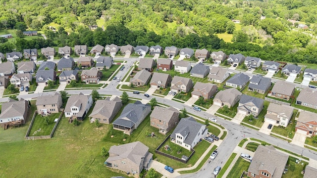 633 Fall Creek Cir, Goodlettsville, TN 37072 - aerial view of property's location featuring nearby suburban area
