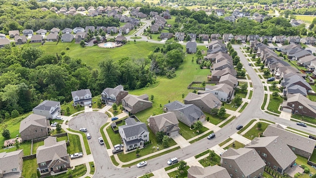 633 Fall Creek Cir, Goodlettsville, TN 37072 - aerial view of property's location with nearby suburban area