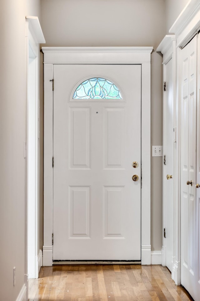 504 Macfie Ct, Madison, TN 37115 - foyer featuring light wood-style flooring and baseboards