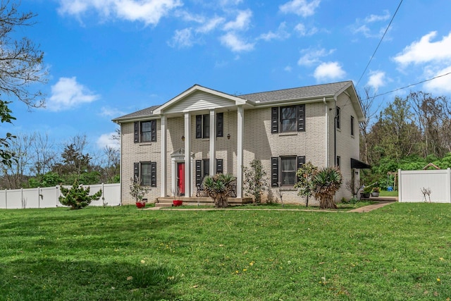3109 Stokers Ln, Nashville, TN 37218 - neoclassical / greek revival house featuring brick siding
