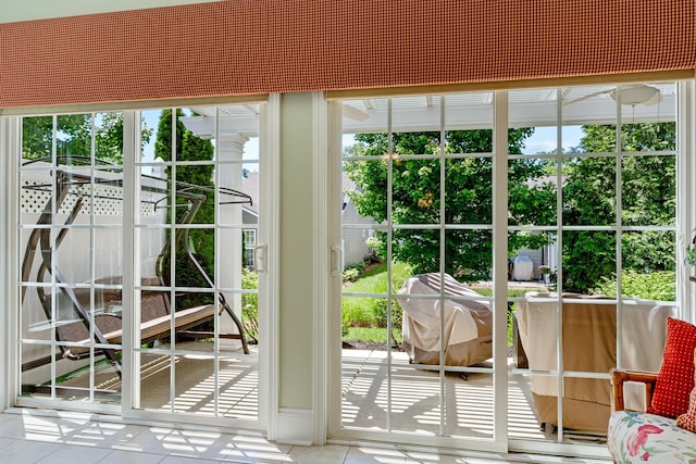 565 Scout Dr, Mount Juliet, TN 37122 - doorway with tile patterned floors and healthy amount of natural light