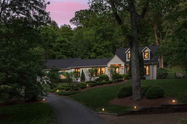 2300 Chickering Ln, Nashville, TN 37215 - view of front of house featuring a lawn