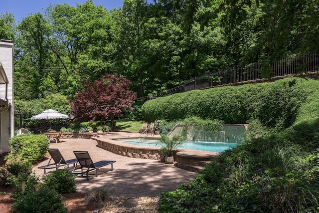 2300 Chickering Ln, Nashville, TN 37215 - view of pool with a patio area