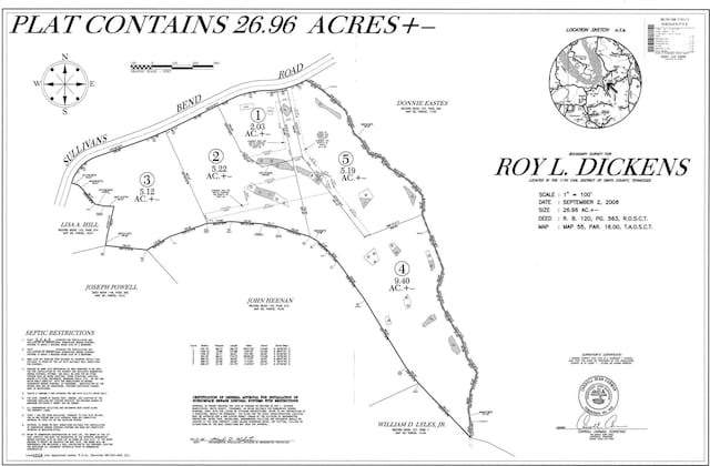 0 Sullivans Bend Rd, Elmwood, TN 38560