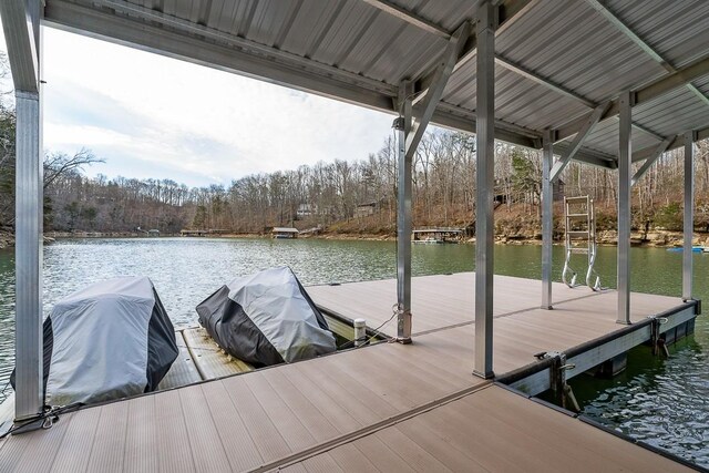 562 Rocky Ridge Rd E, Rock Island, TN 38581 - dock featuring a water view