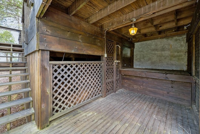 562 Rocky Ridge Rd E, Rock Island, TN 38581 - view of deck