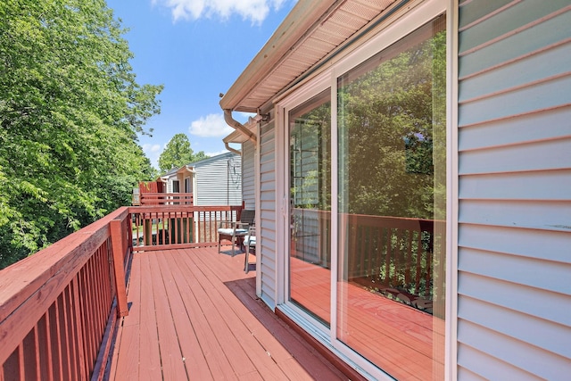 684 Dutchmans Dr, Hermitage, TN 37076 - view of wooden deck