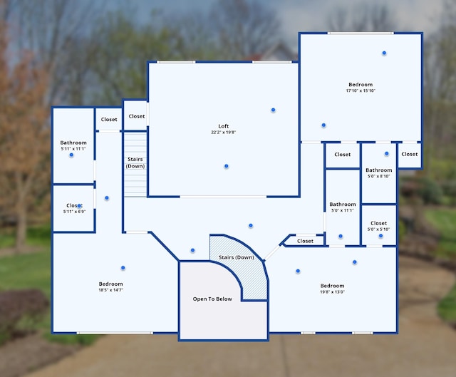 30 Park Mdws, Nashville, TN 37215 - view of room layout
